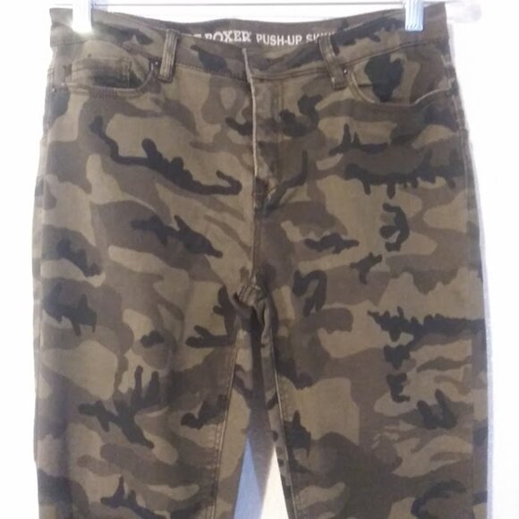 Joe Boxer women's size 7 camo skinny pants - Picture 2 of 13